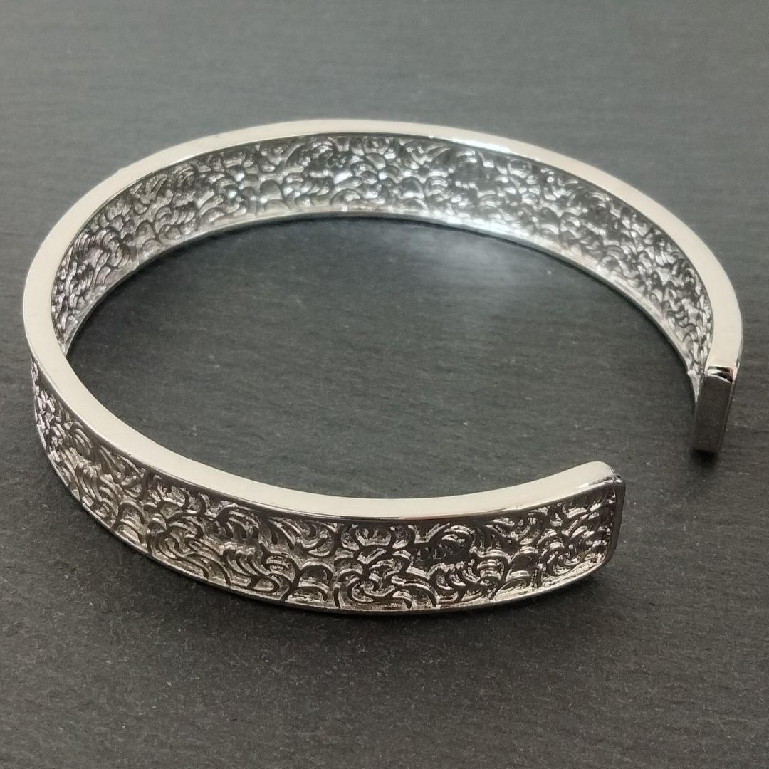 【初売り】 新品 メンズ ブレスレット 925 シルバー バングル ヴィンテージ アクセサリー