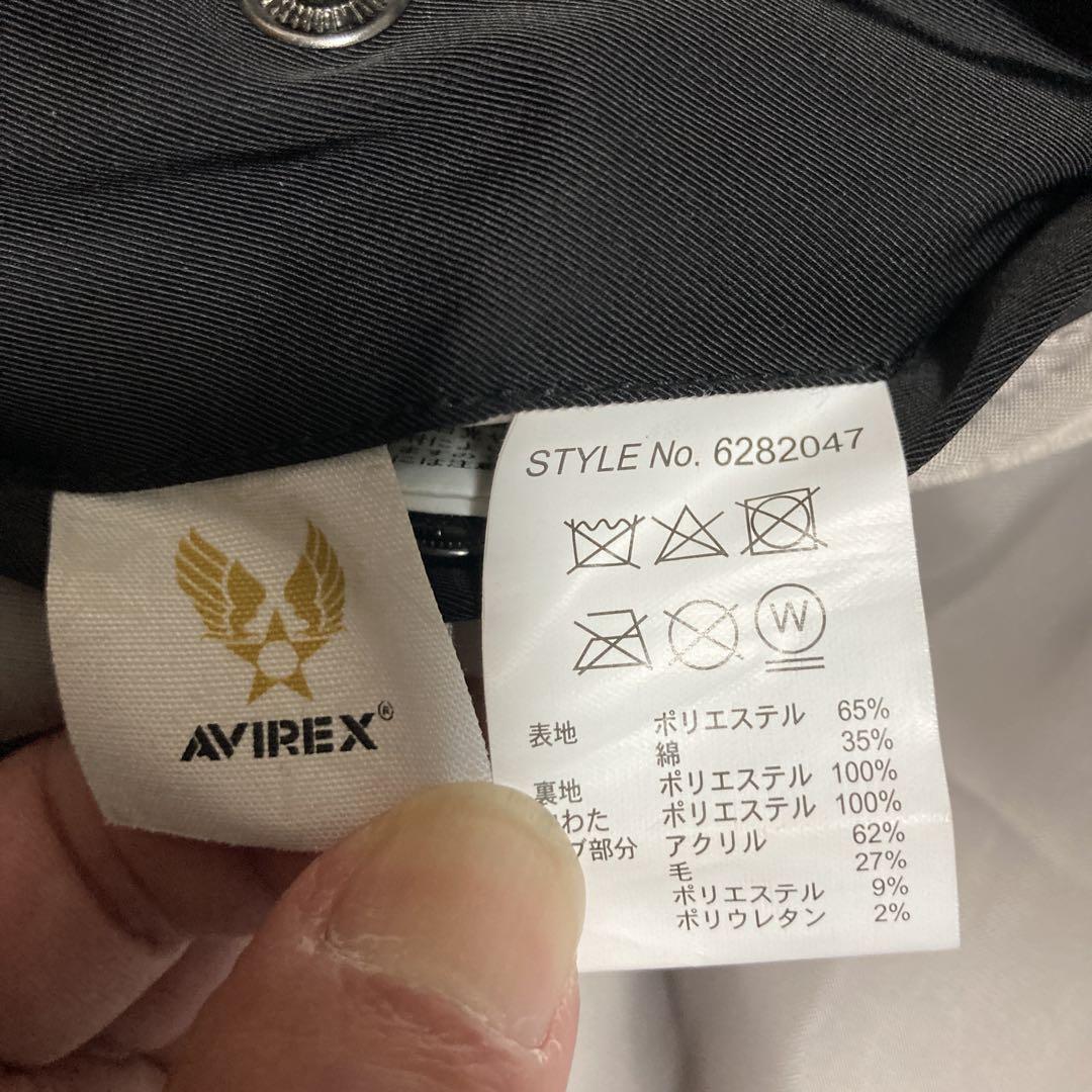 AVIREX レディースMブラック MA-1ジャケット6282047