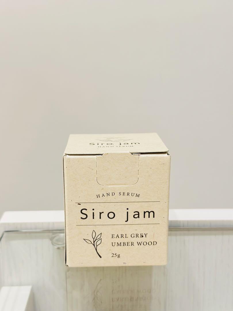 新品！Siro jam ハンドセラム 25g✖️3個 アールグレイ・アンバーウッド Siro jam シロジャム ハンドセラム25g 瓶タイプ アールグレイ