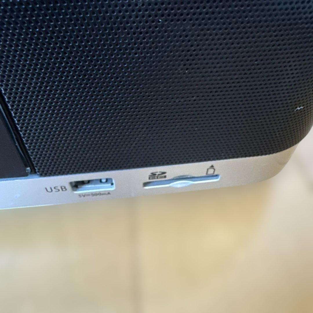 東芝 CD カセット　ラジオラジカセ TY-CDX91