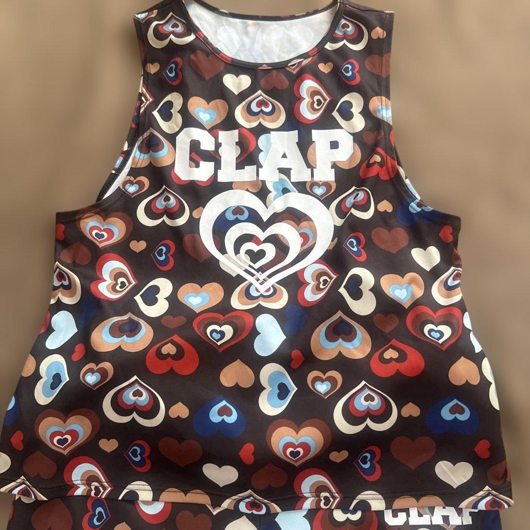 clap トレーニングタンク エフォートレスパンツ セットアップ clap ボックスタンク エフォートレスパンツ セットアップ