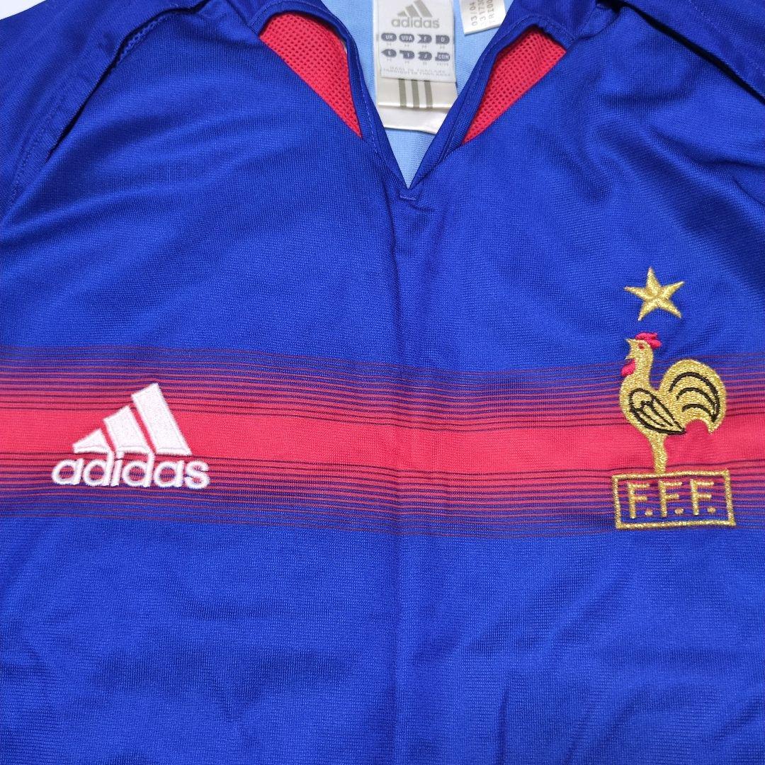 ✨美品✨ アディダス フランス代表 2004 ユニフォーム Оサイズ