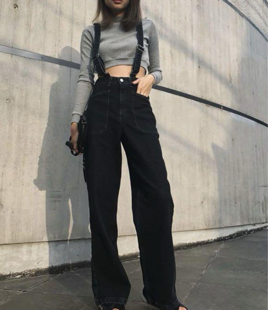 juemi something コラボデニム BLACK XS 人気完売商品!美品!】juemi x something コラボデニム