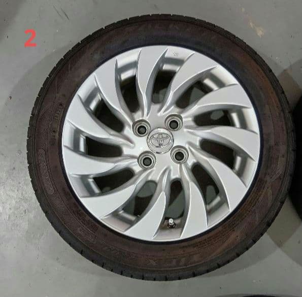 ファルケン トヨタbB純正ホイール