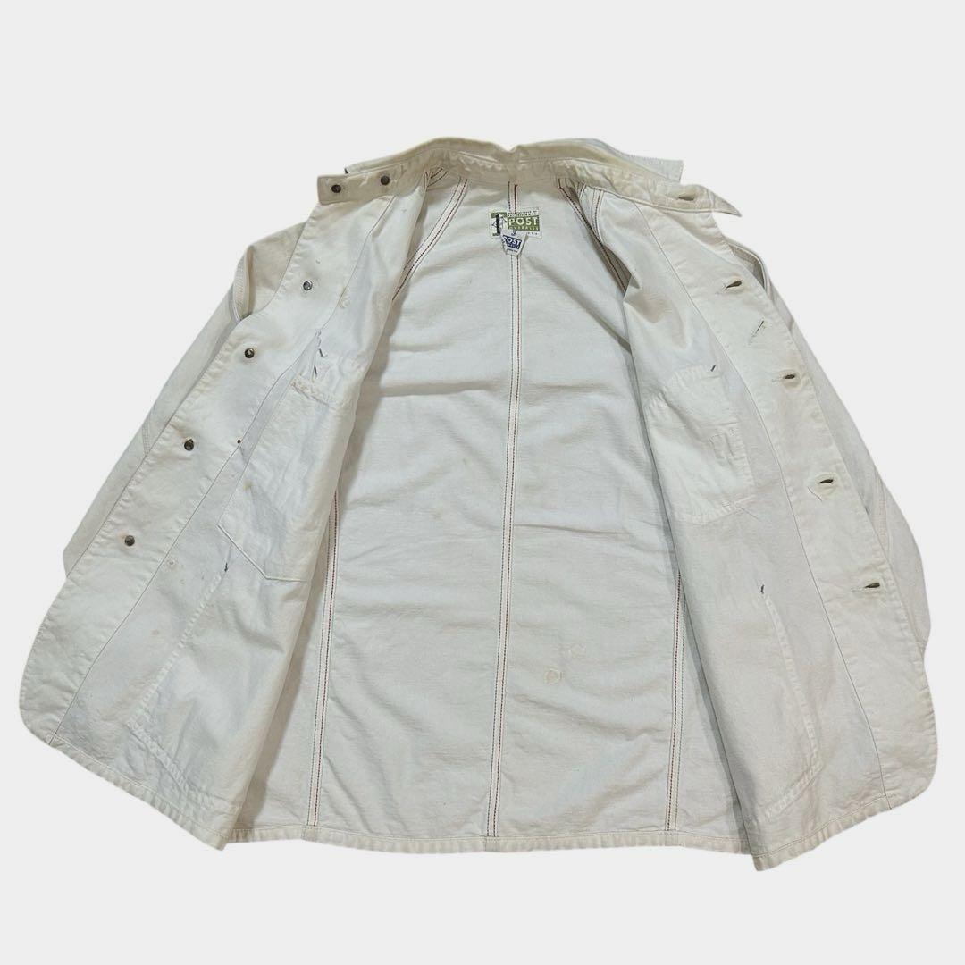 90s POST OVERALLS カバーオール USA製 ポスト チンスト