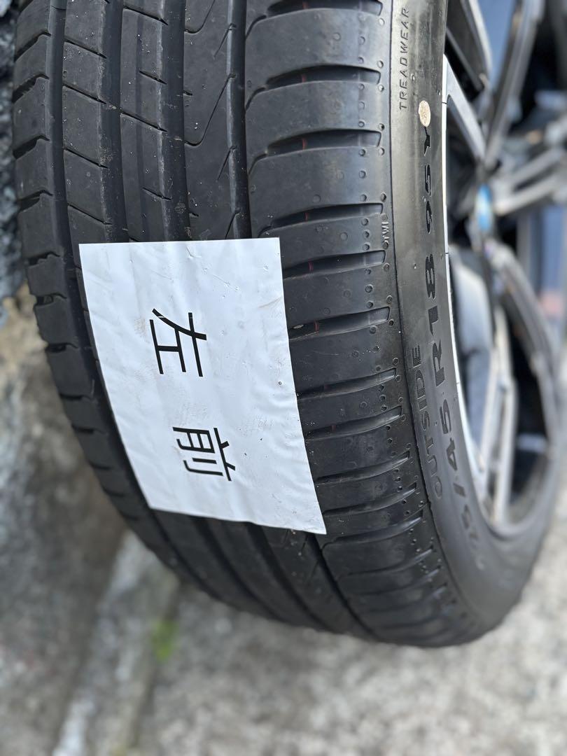 BMW 純正ホイール　ピレリタイヤ225/45、18インチアロイホイール
