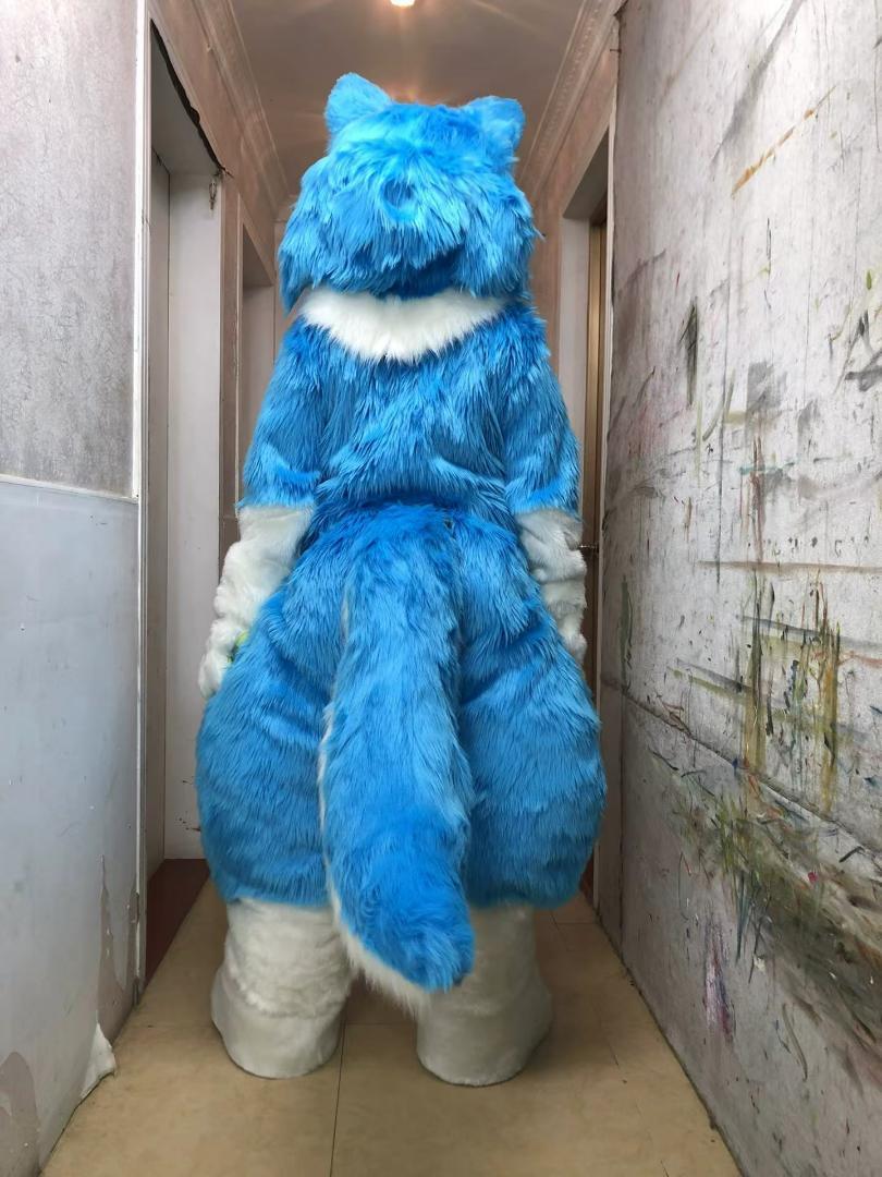 オオカミケモノ着ぐるみマスクコスプレコスチューム一式