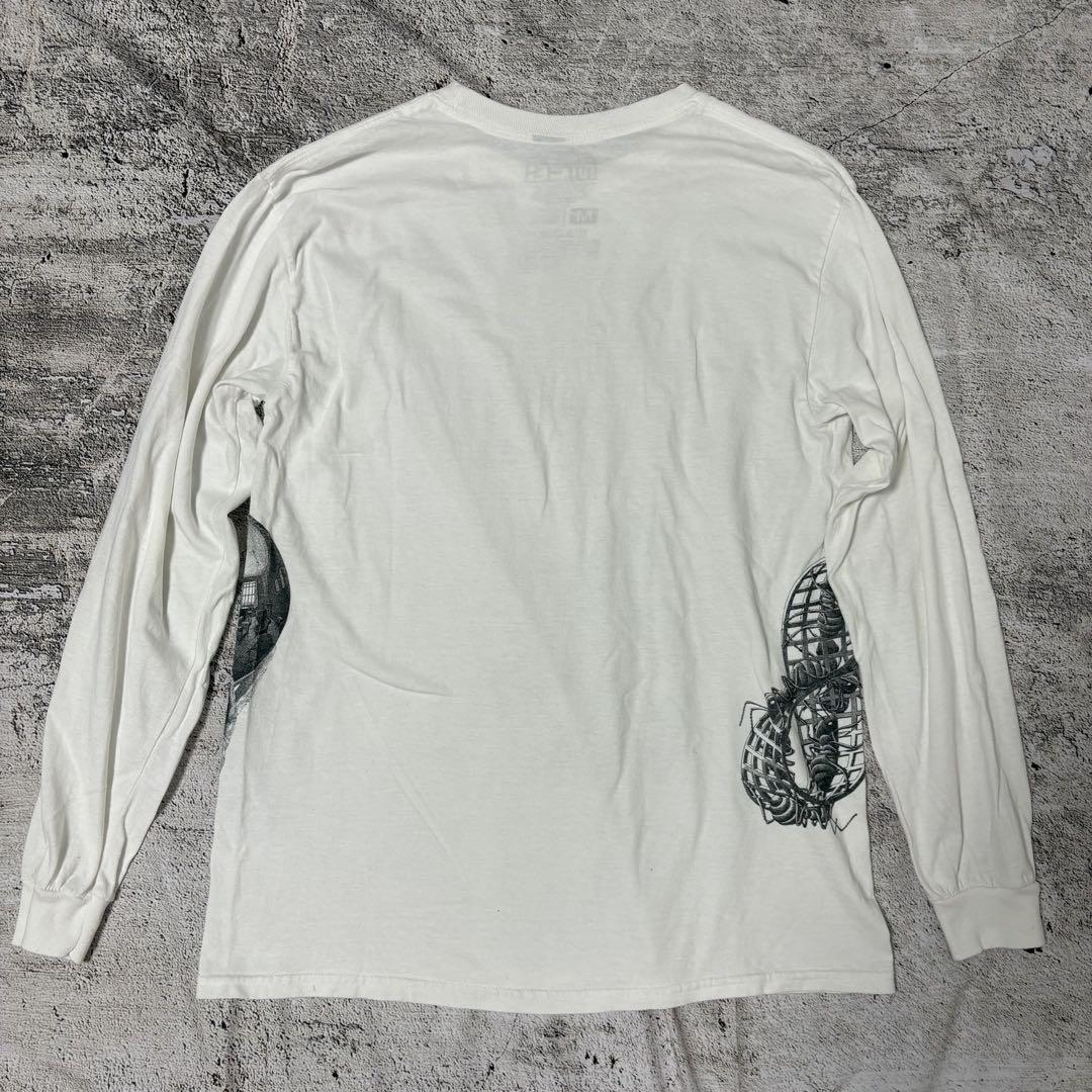 00s エッシャー M.C. Escher マルチプリントロングTシャツ
