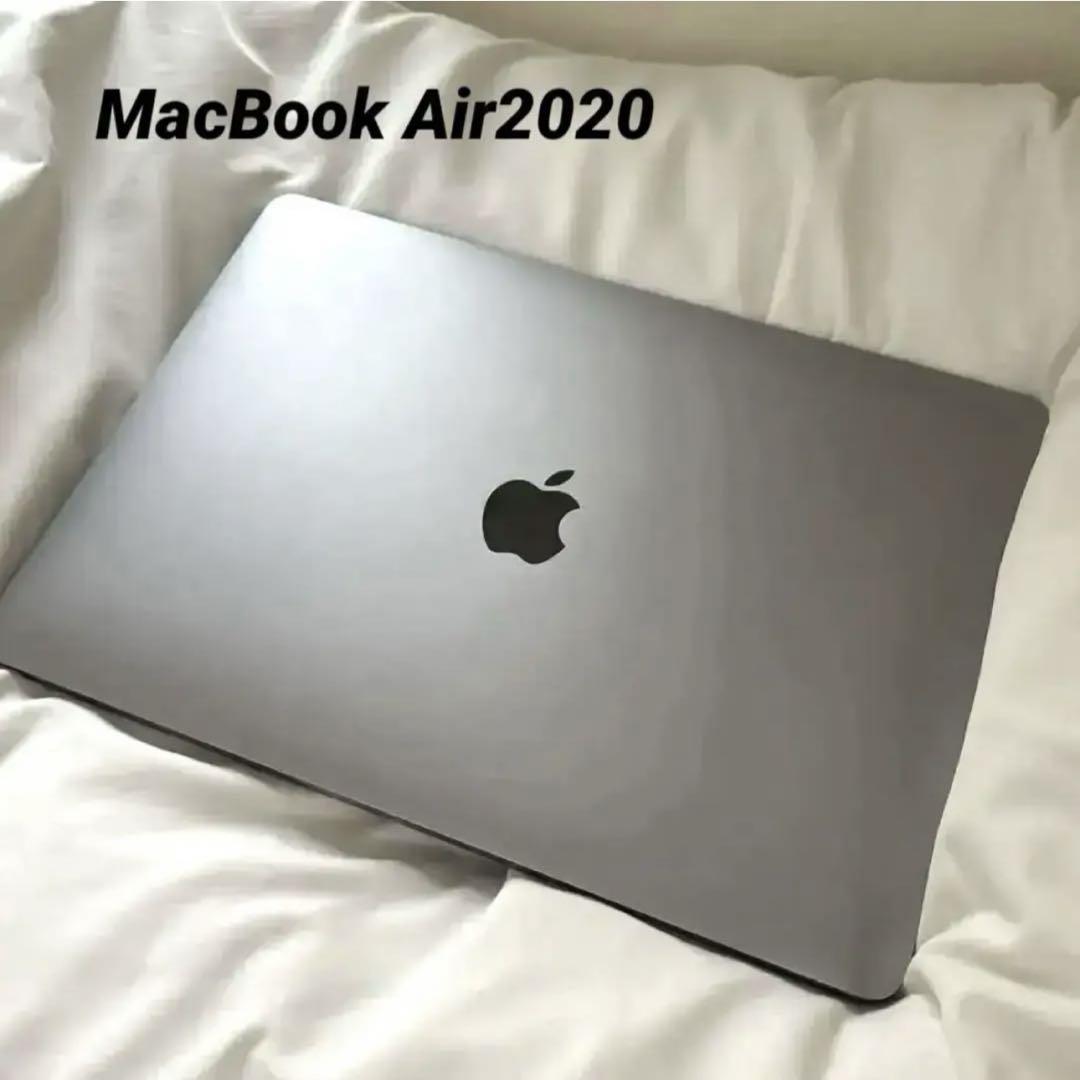 Mac (Apple) - 美品❗️MacBook Air2020 スペースグレイ Apple MacBookAir 2020 スペースグレイ M1モデル (CPU：Apple M1
