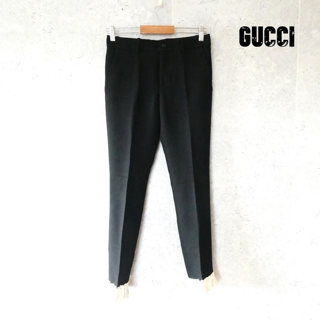 グッチ シルク スウェットパンツ