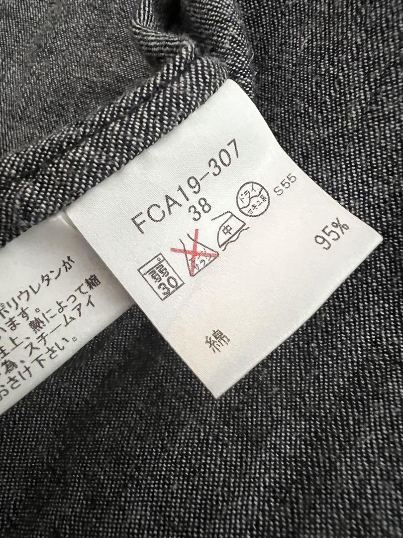 バーバリー◇ブラックデニムジャケット38サイズ