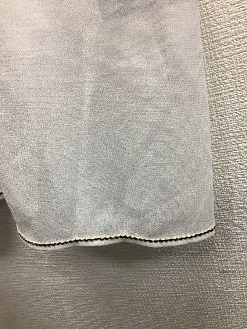 【未使用‼︎】伊太利屋 いたりや 刺繍ロングブラウス M 定価3.8万