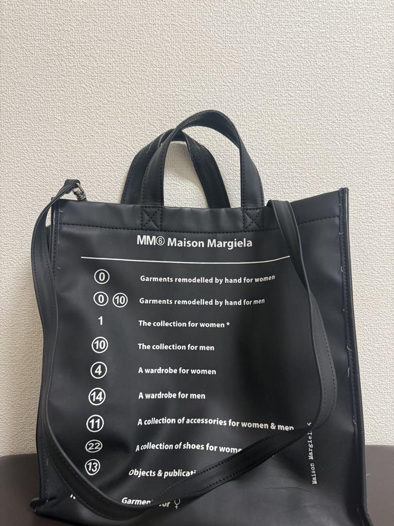 ＊送料・関税込み＊MAISON MARGIELA PVC トートバッグ プリント 送料・関税込み＊MAISON MARGIELA PVC トートバッグ プリント