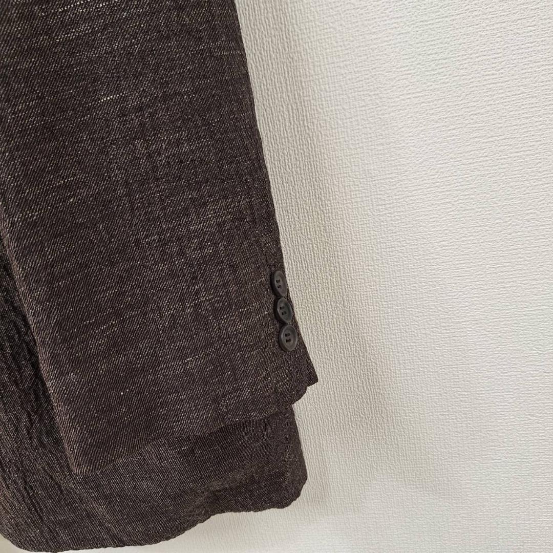 GA3114◆ISSEY MIYAKE ブラウン テーラードジャケット