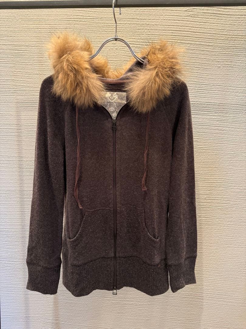 00s goa fur hoodie japanese label パーカー
