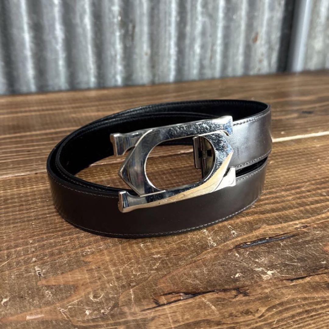 Cartier カルティエ ダブルCリング コネクトクロス ベルト シルバー Cartier カルティエ ダブルCリング コネクトクロス ベルト シルバー