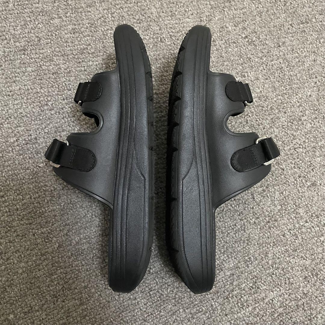 SUICOKE ブラック ストラップサンダル