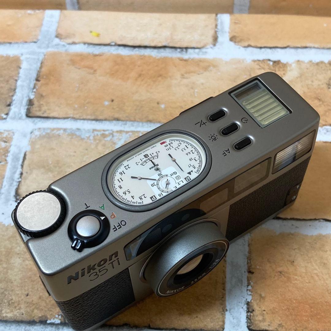 極美品☆動作品☆NIKON ニコン35Ti nikkor 35mm | www