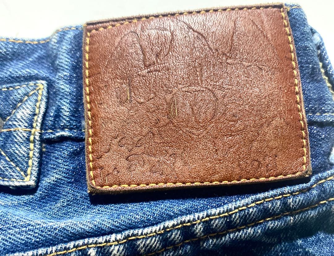 未使用TENDERLOIN RIDERS E DAMAGEダメージ　デニム　32