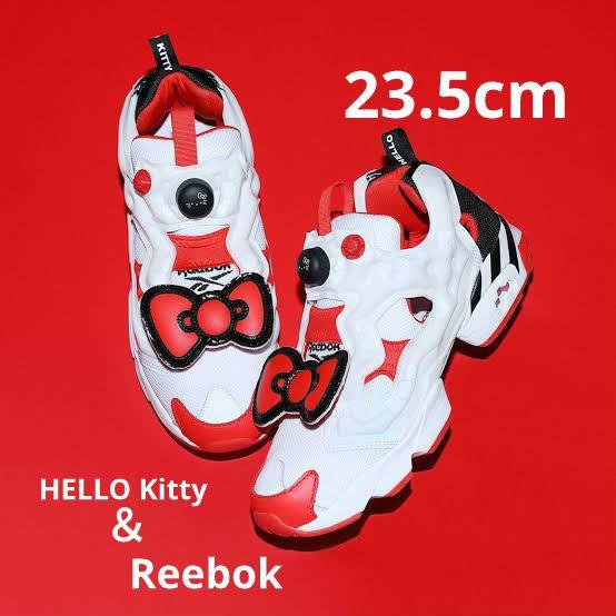 美品　REEBOK INSTA PUMP FURY OG ハローキティ　23.5