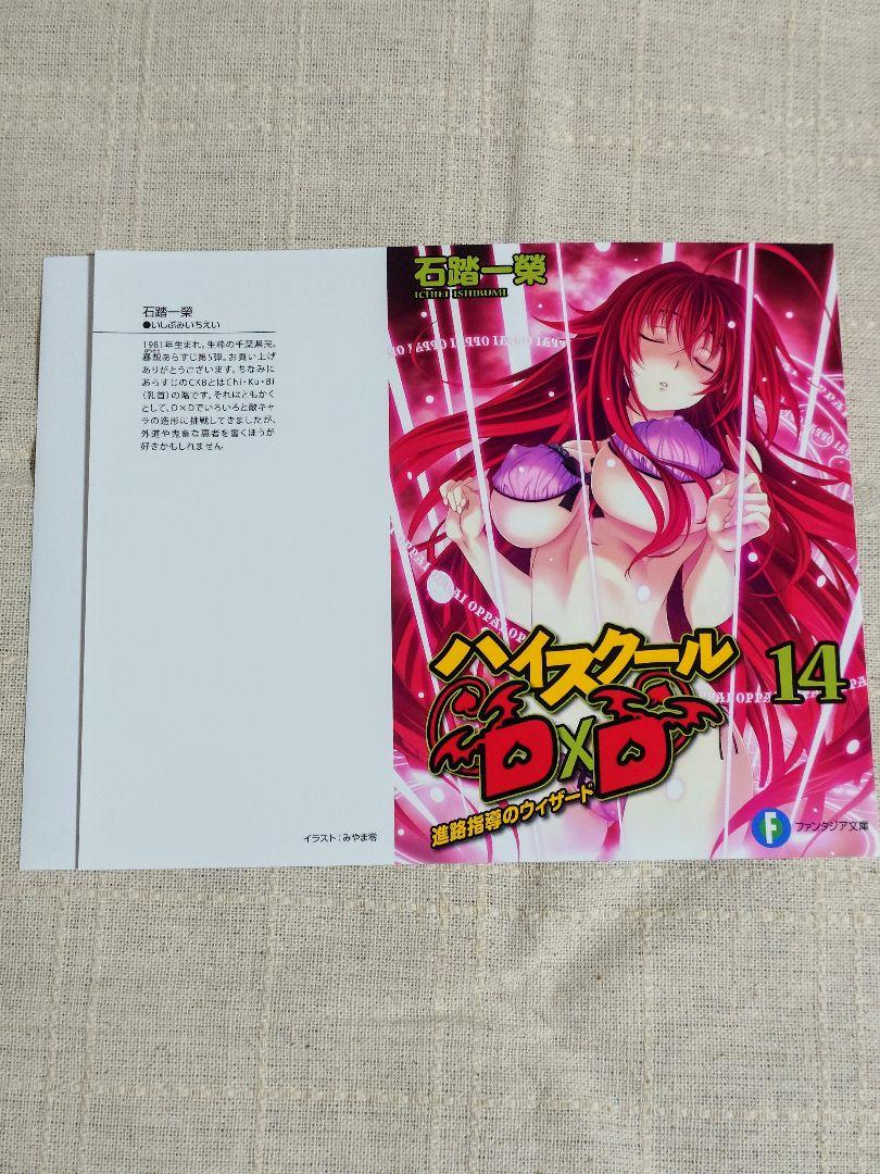 ハイスクールd×d 1巻 ブックカバー 特典