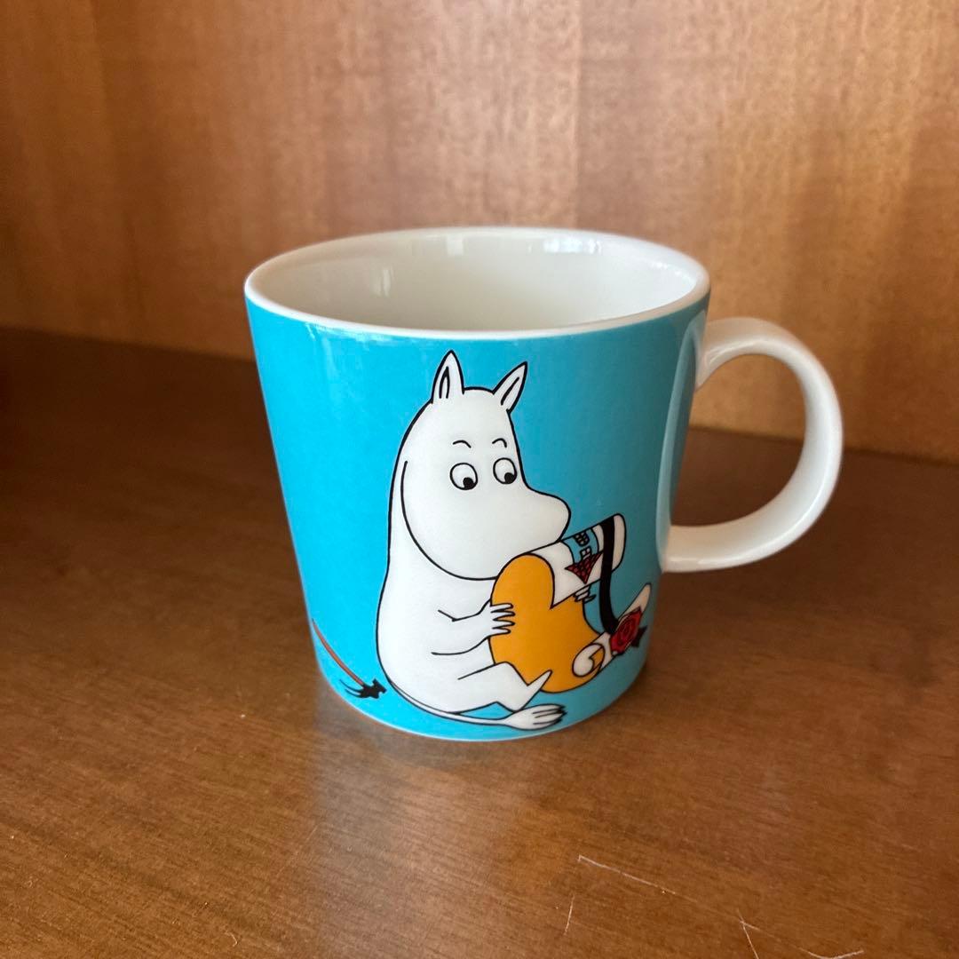 アラビアムーミン マグカップ ターコイズ