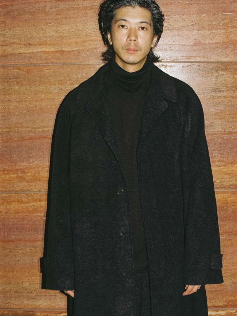 LIDNM STRECCAN REVER COAT Sサイズ