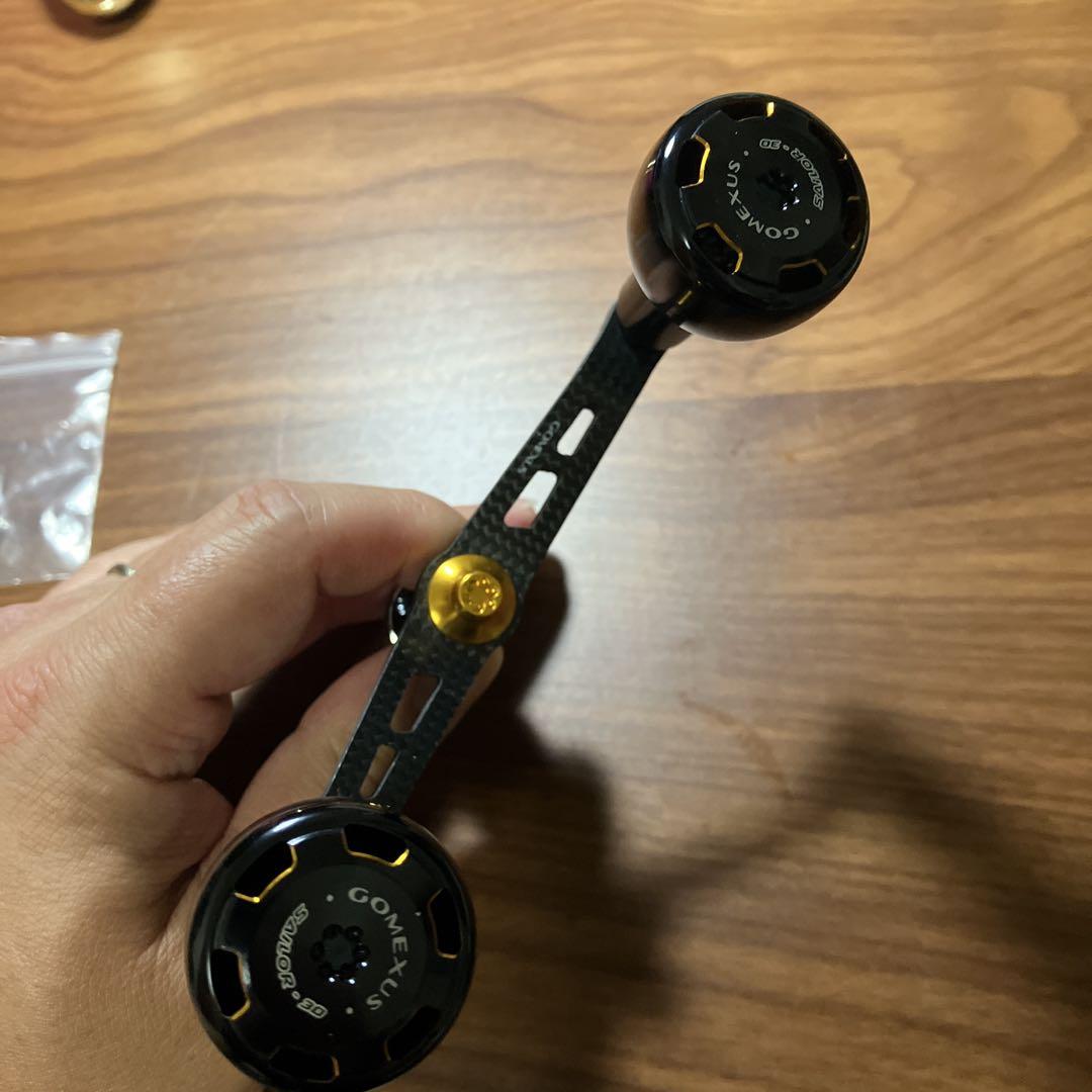美品　ダイワ用　ゴメクサス　パワーノブ　ダブルハンドル　スタンド　セット