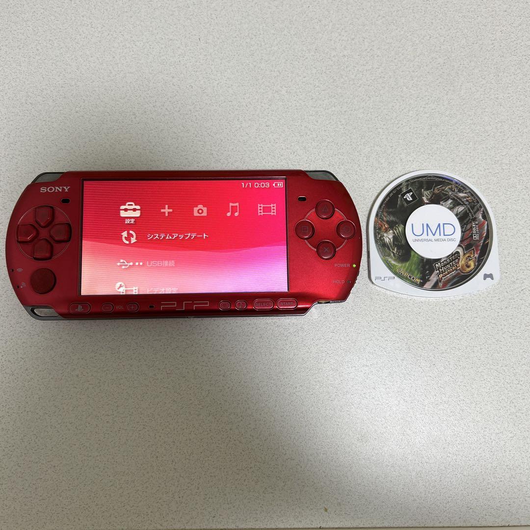 PSP 本体 充電器 モンスターハンター2G