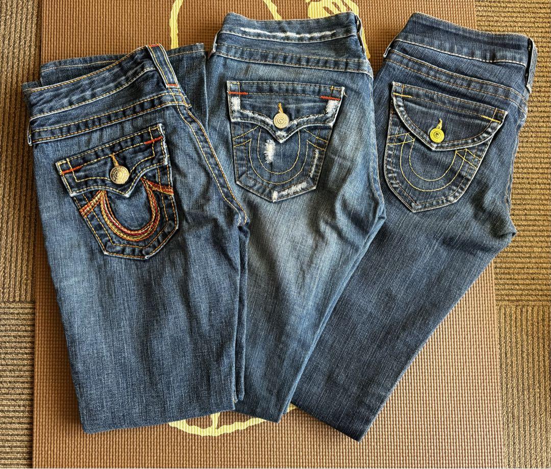 トゥルーレリジョン　デニム トゥルーレリジョン true religion ジーンズブラック黒29