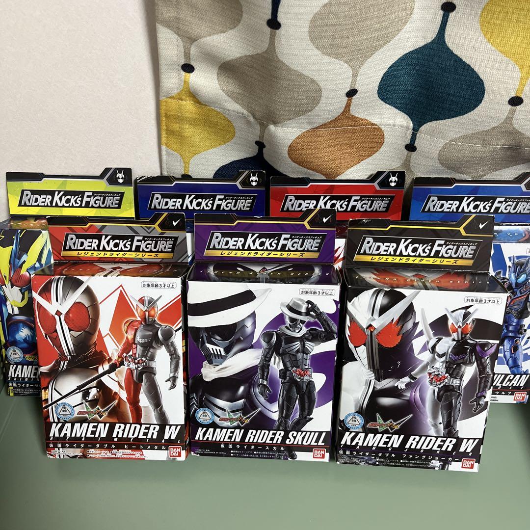 多様な ライダーキックスフィギュアセット 仮面ライダー まとめ売り 特撮