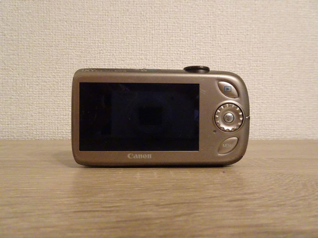 ジャンク品】Canon デジタルカメラ IXY DIGITAL 510 IS