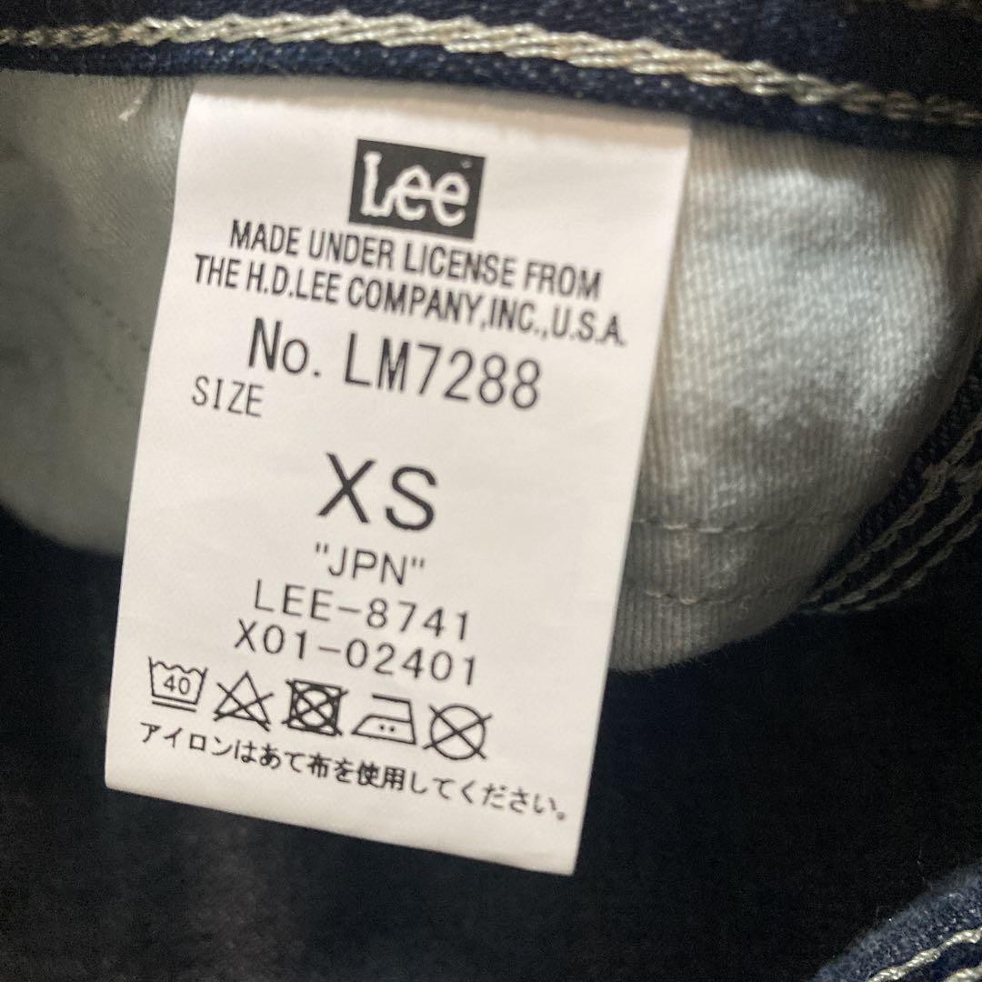 Lee ペインターデニム　xs インディゴブルー