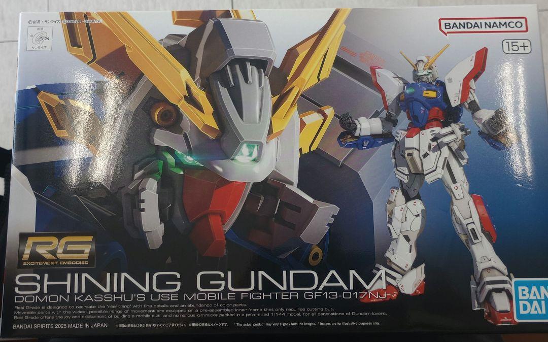 RG 1/144 シャイニングガンダムロボット