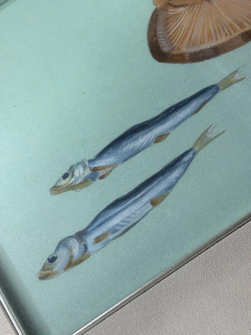 静物画　絵画　額装　額　２枚
