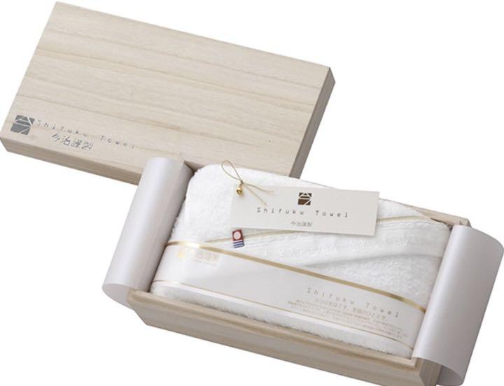 今治謹製 Shifuku Towel（至福タオル） 木箱入り