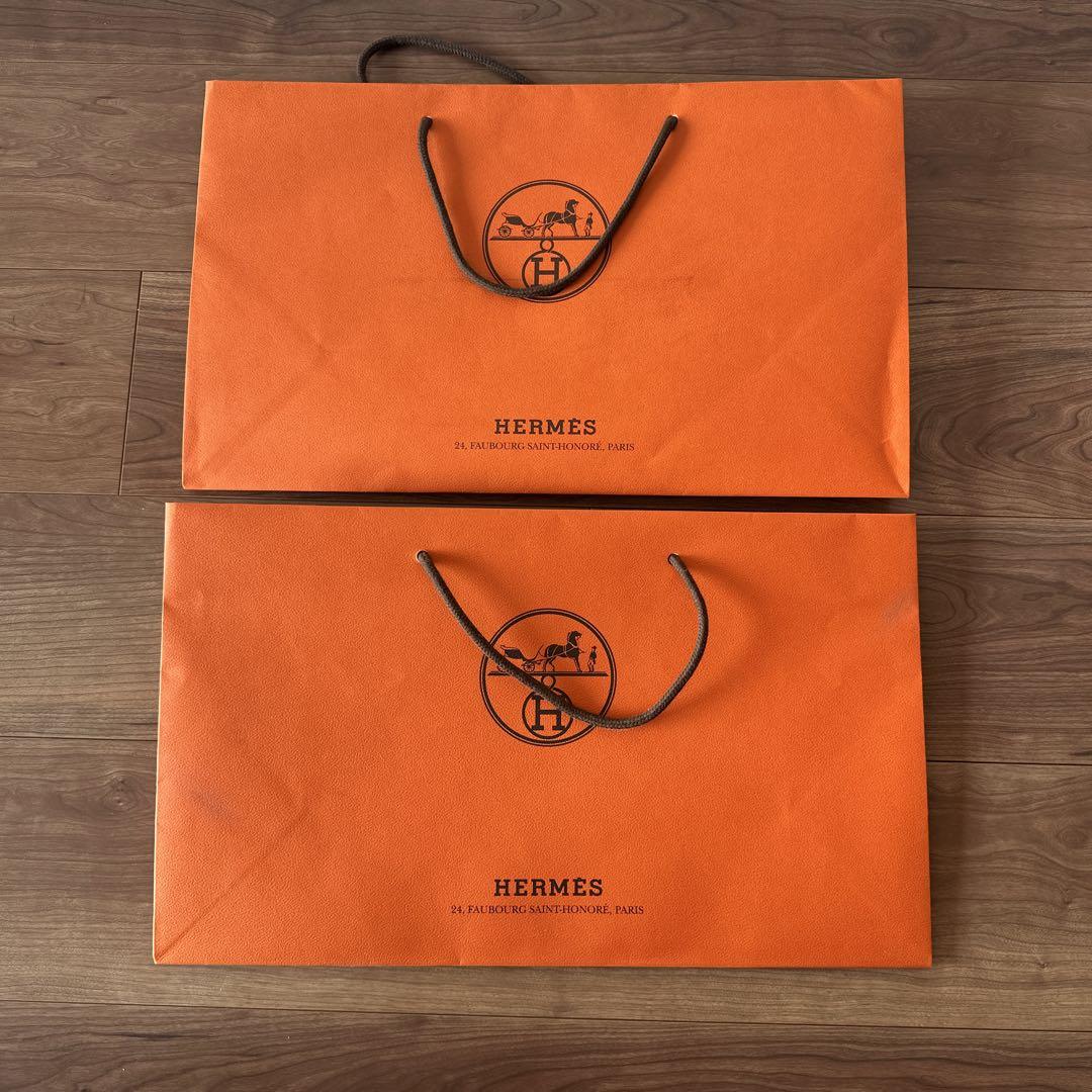 未使用✴︎HERMESエルメス✴︎保存袋2枚セット