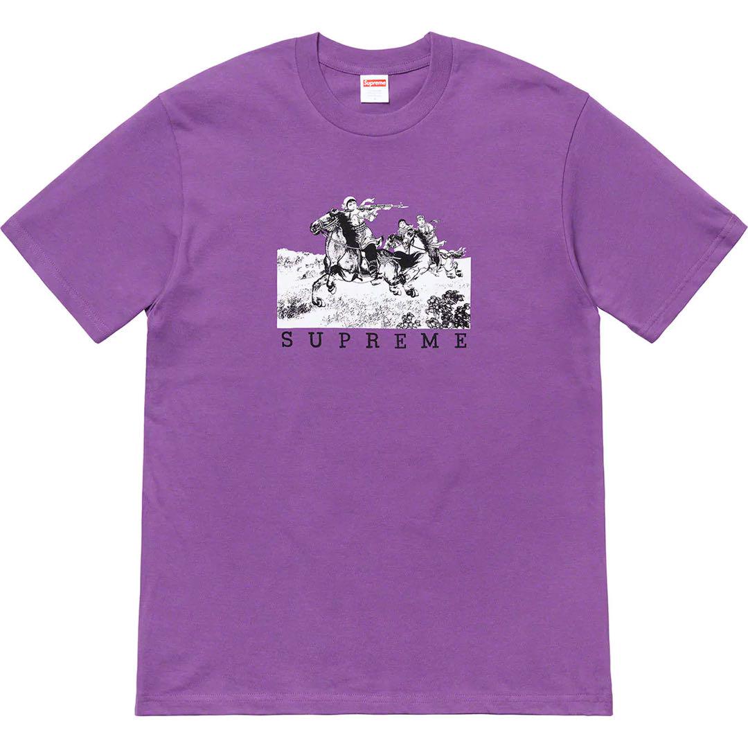 Supreme シュプリーム Riders Tee Tシャツ XL パープル