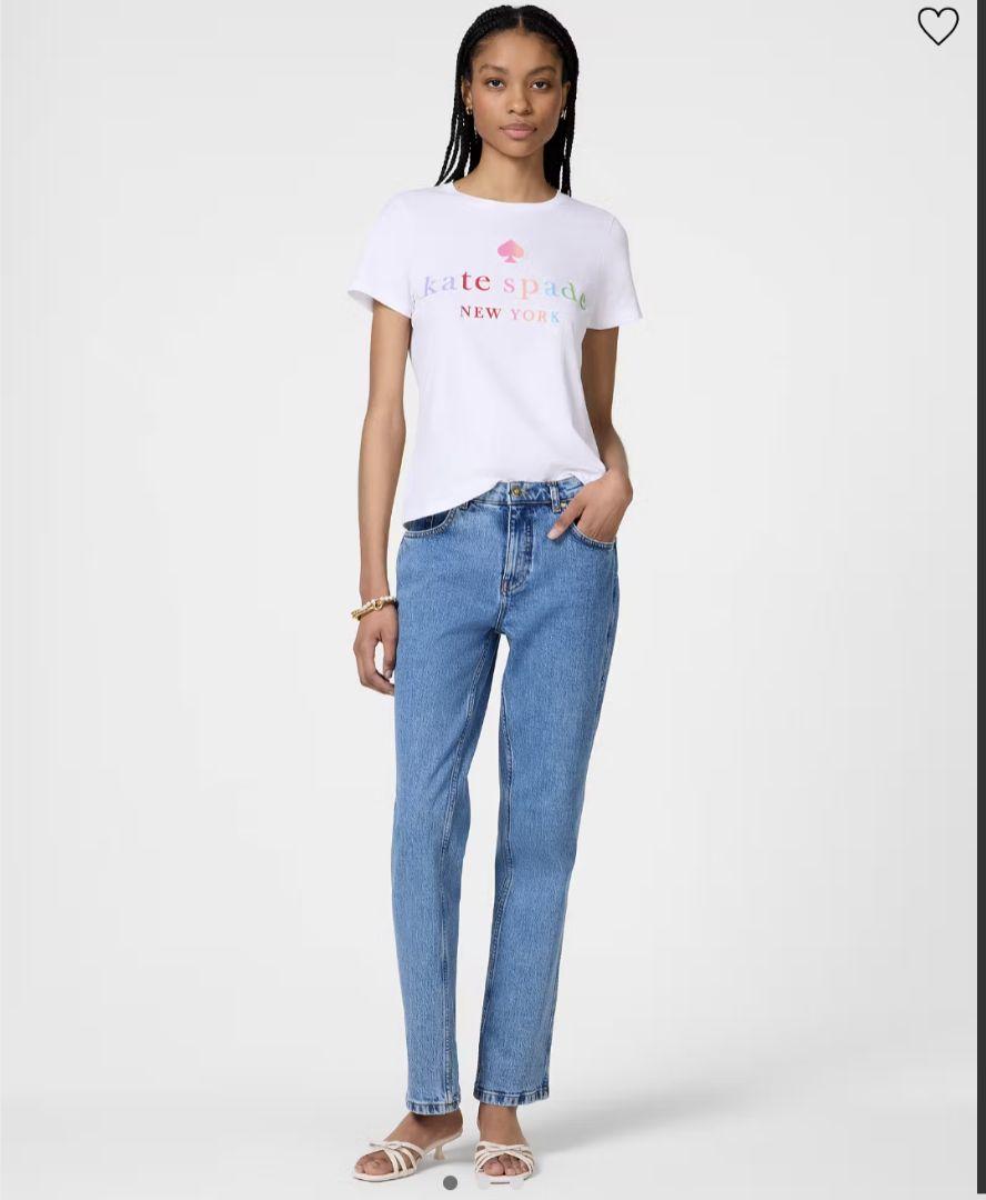 新品未使用タグ付 kate spade ケイトスペードロゴTシャツ110