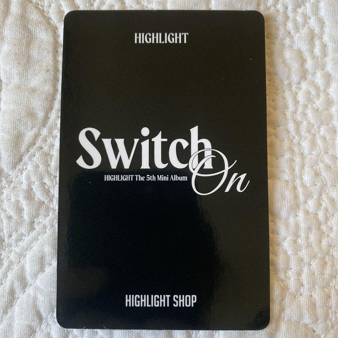 HIGHLIGHT Switch On JPファンクラブ限定トレカ☆フルセット