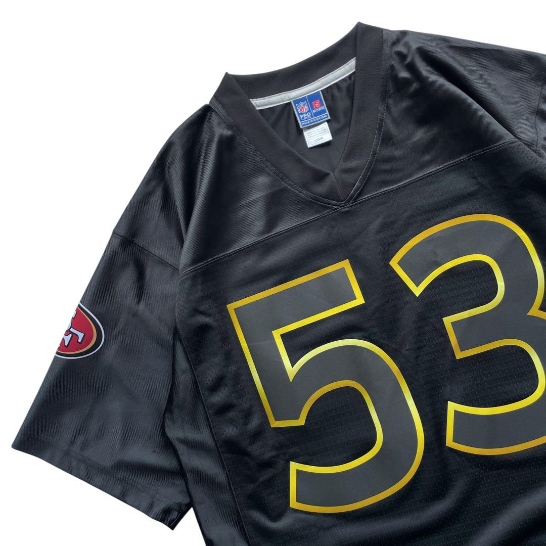 NFLプロライン サンフランシスコ 49ers BOWMAN フットボールシャツ NFLプロライン サンフランシスコ 49ers BOWMAN フットボール