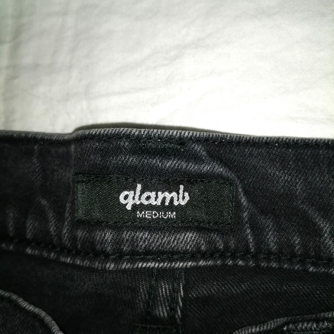 glamb ダメージ加工　ブラック