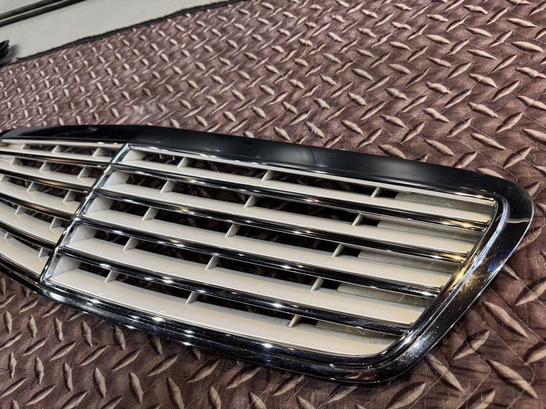 メルセデス ベンツ W220 Sクラス フロント グリル ホワイト