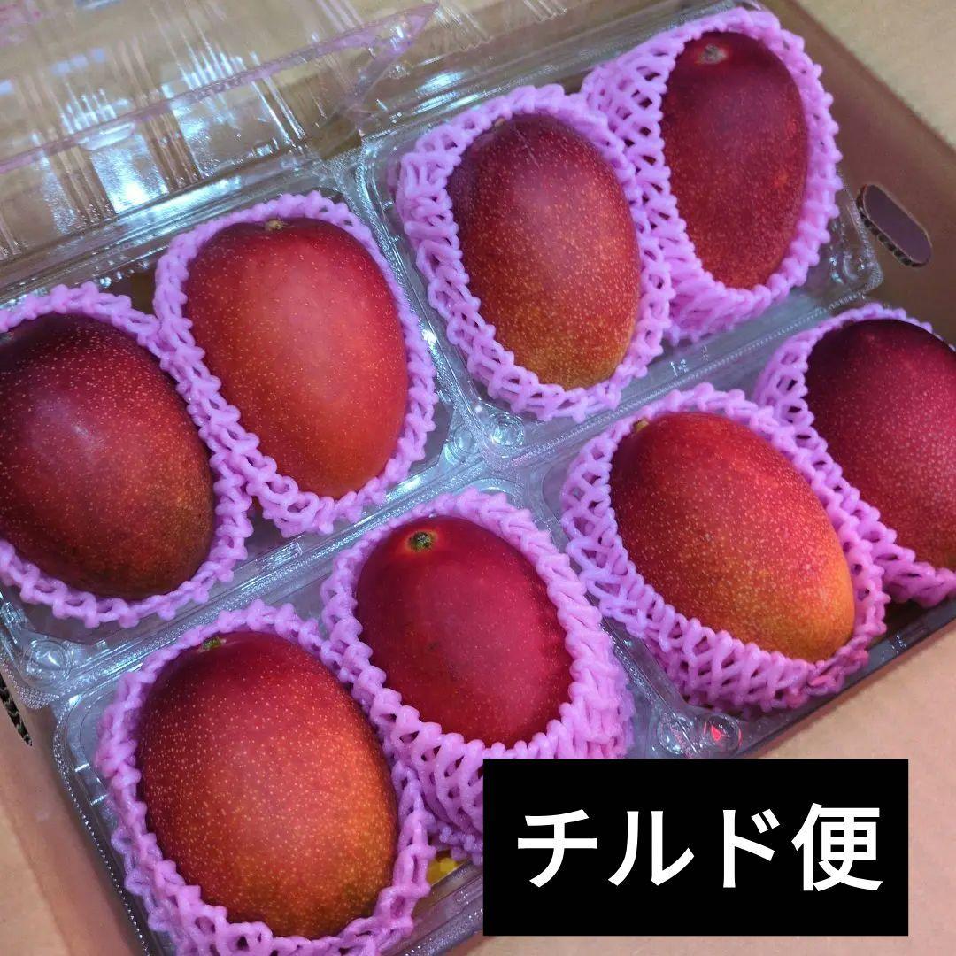 07.07.02●宮崎マンゴー●Ｌサイズ８玉●チルド発送●2.5kg以上！