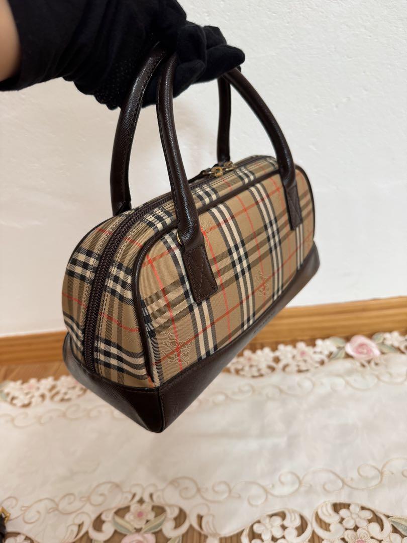 Burberry バーバリー　バッグ　ノバチェック　オールド　ヴィンテージ