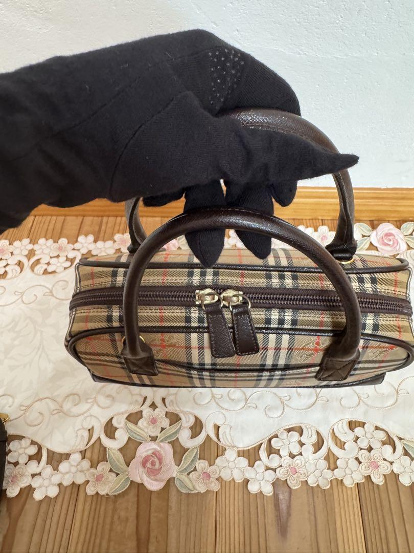 Burberry バーバリー　バッグ　ノバチェック　オールド　ヴィンテージ