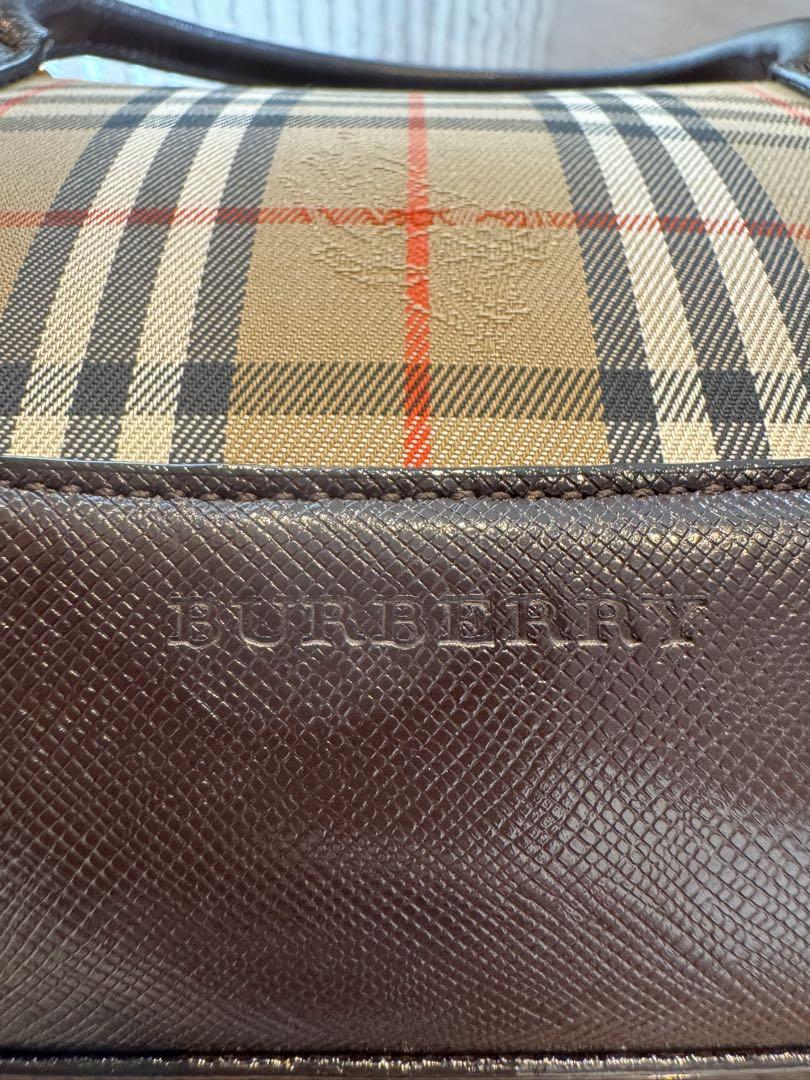 Burberry バーバリー　バッグ　ノバチェック　オールド　ヴィンテージ