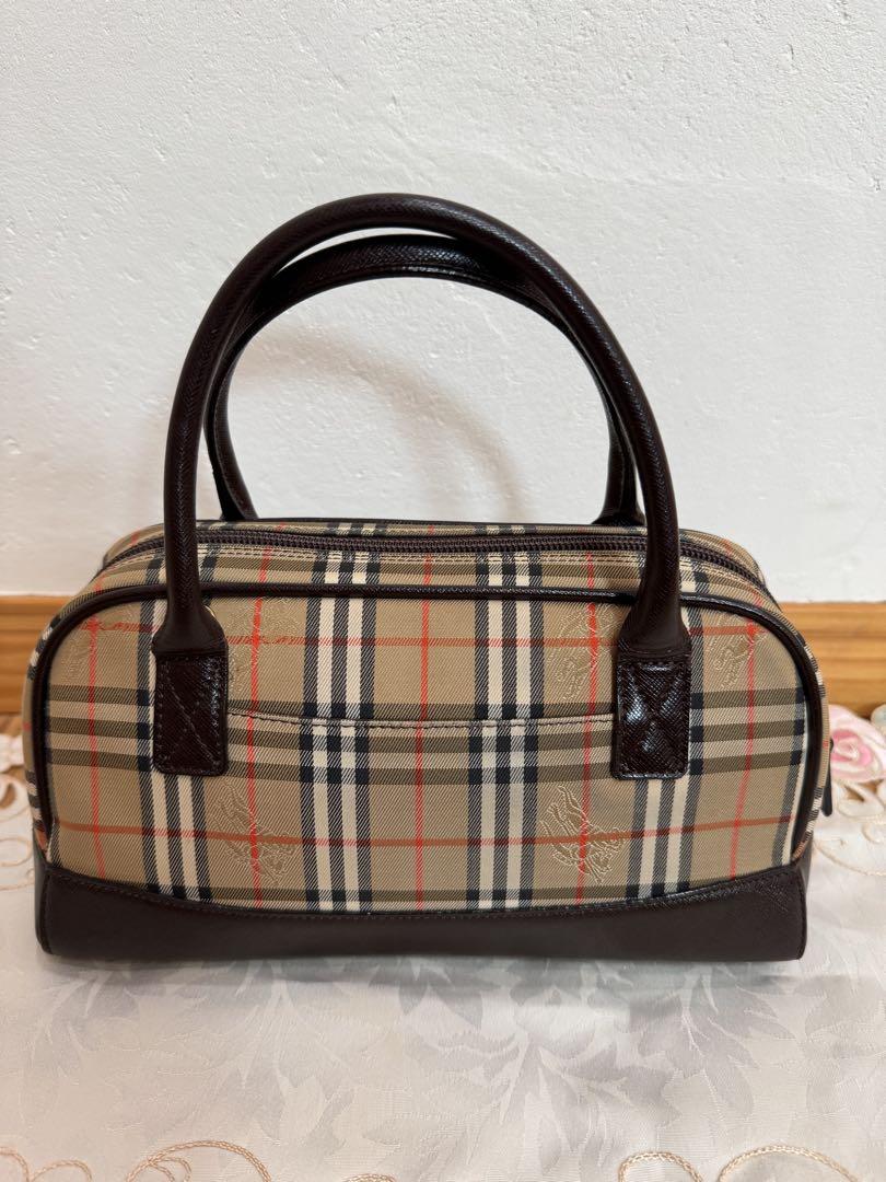 Burberry バーバリー　バッグ　ノバチェック　オールド　ヴィンテージ