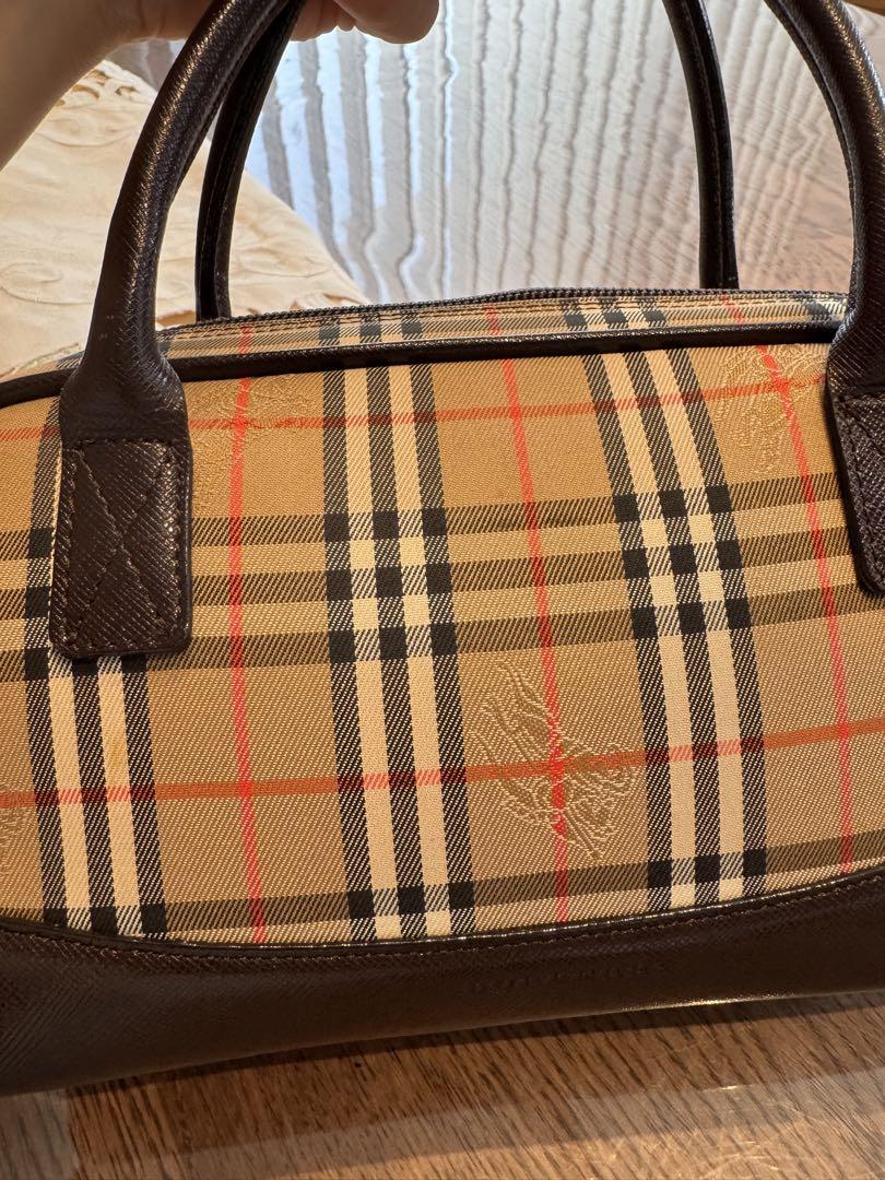 Burberry バーバリー　バッグ　ノバチェック　オールド　ヴィンテージ