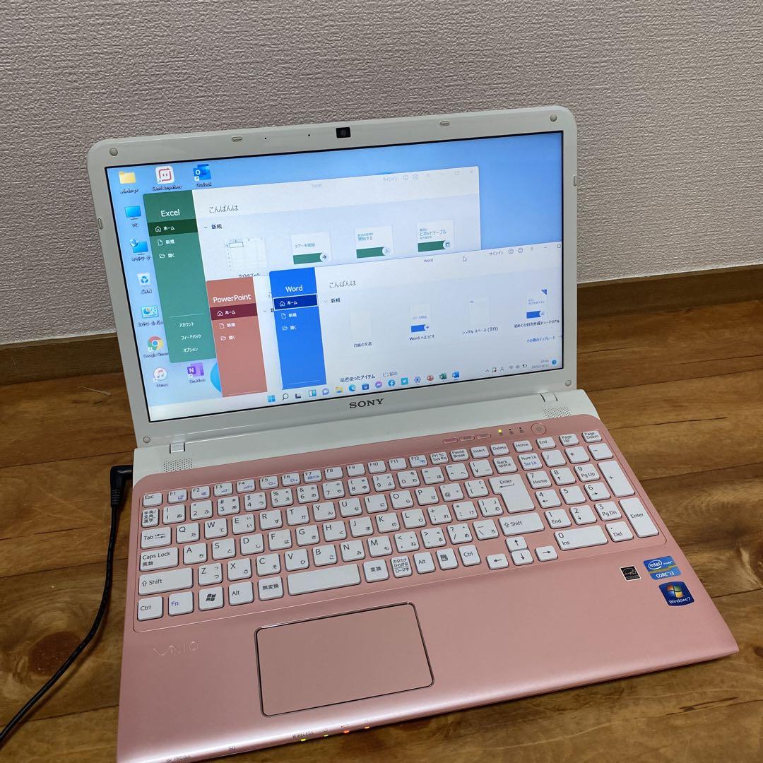 SonyVaioノートパソコン core i3 Windows11オフィス付き - メルカリ 割引モール Windows11オフィス付き i3 SonyVaioノートパソコンcore ノートPC